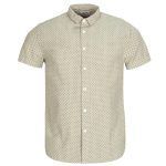 Camicia a maniche corte uomo Deeluxe PAGOS in beige, perfetta per un look estivo elegante e casual. Realizzata con materiali di alta qualità, offre comfort e stile, ideale per abbinamenti con pantaloni estivi o jeans. Acquista la camicia Deeluxe PAGOS beige per un outfit fresco e alla moda.