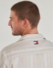 Camicia a maniche corte Tommy Jeans TJM TEXTURED REG CAMP SHIRT EXT Marrone Camicie a maniche corte Uomo - 5