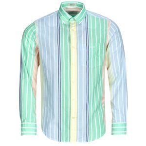 Camicia a maniche lunghe uomo Gant REG VOILE MULTI STRIPE SHIRT multicolore, realizzata in tessuto leggero e traspirante, ideale per un look elegante e casual. Design a strisce multicolori, perfetta per abbinamenti versatili. Acquista la Gant REG VOILE MULTI STRIPE SHIRT ora e arricchisci il tuo guardaroba.