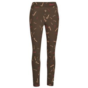 Collant    HW TIGHT AOP PRNT  Marrone
