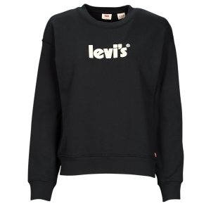 Felpa    GRAPHIC STANDARD CREW  Nero