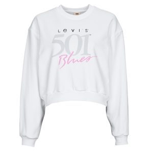 Felpa    GRAPHIC VINTAGE CREW  Bianco