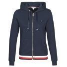 Felpa Tommy Hilfiger HERITAGE ZIP THROUGH HOODIE Blu - Felpe Donna - 1