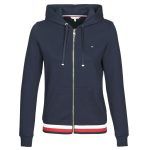 Tommy Hilfiger     HERITAGE ZIP THROUGH HOODIE  Blu Felpa Donna