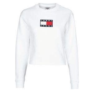 Felpa    TJW TOMMY FLAG CREW  Bianco