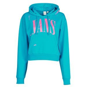 Felpa    WM KAYE CROP HOODIE  Blu