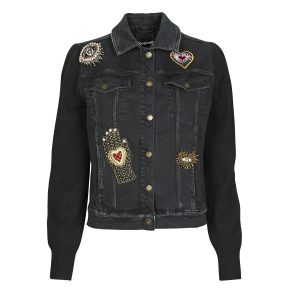 Giacca in jeans    DENVER  Nero