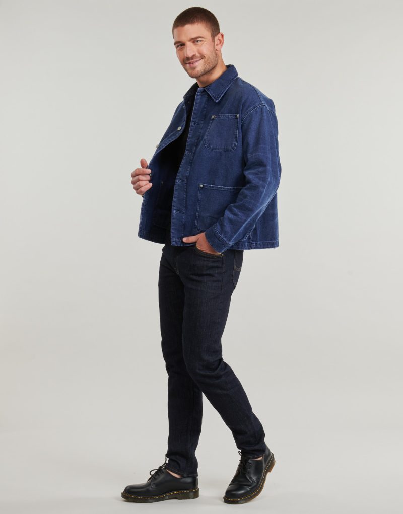 Giacca in jeans Tommy Jeans CHORE JACKET CI9053 Blu Giacche in jeans Uomo - 3