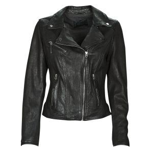Giacca in pelle    CLIPS 6  Nero