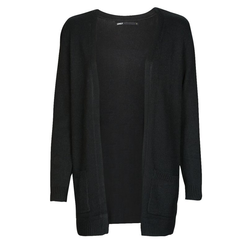 Gilet / Cardigan    ONLLESLY L/S OPEN CARDIGAN KNT NOOS  Nero