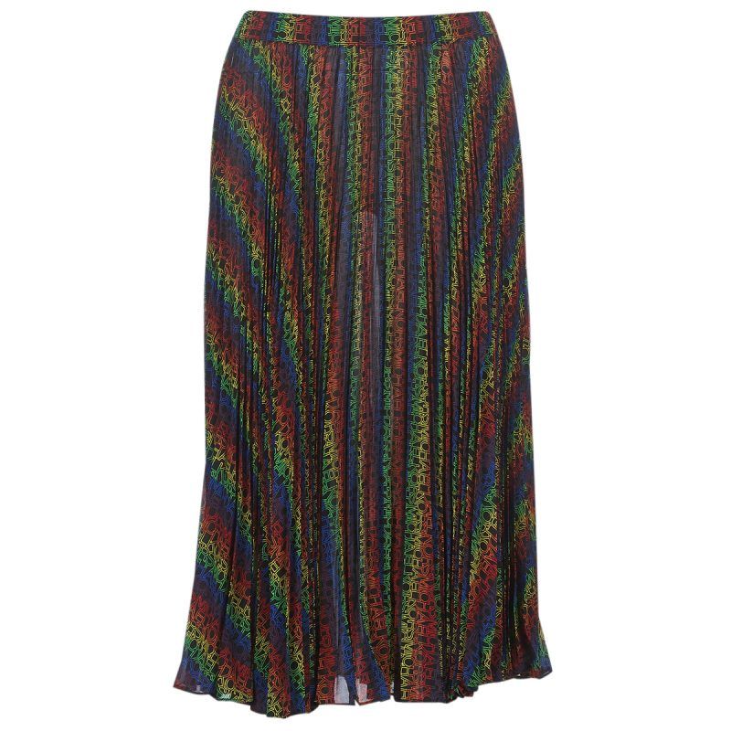 Gonna    MULTI LOGO PLEAT SKRT  Multicolore