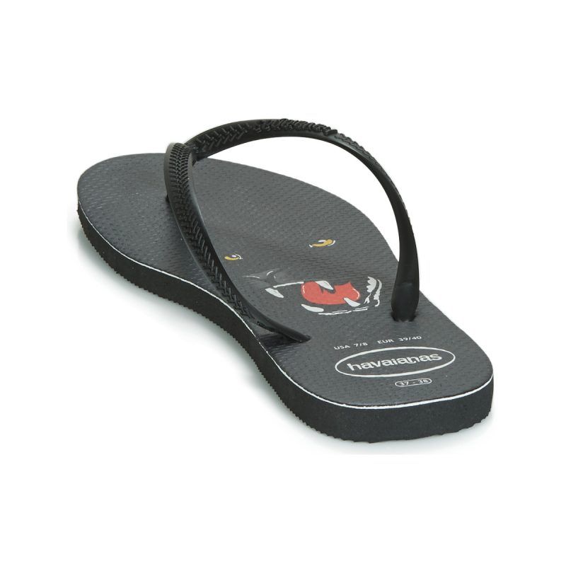 Havaianas  SLIM ANIMAL PRINT  Nero -  InfraditoDonna - 5