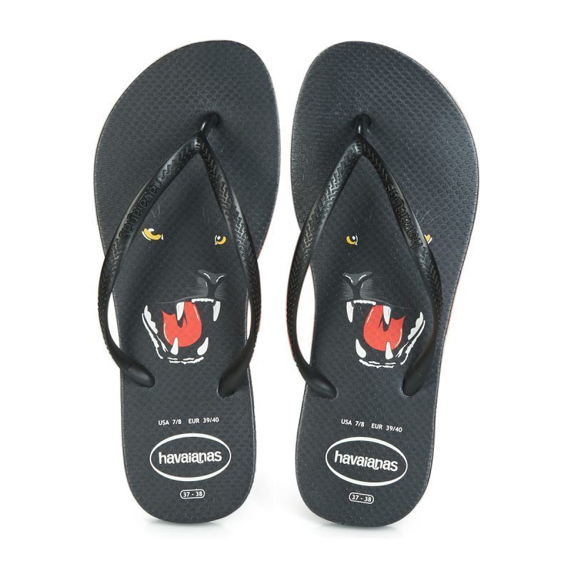 Havaianas  SLIM ANIMAL PRINT  Nero -  InfraditoDonna - 6