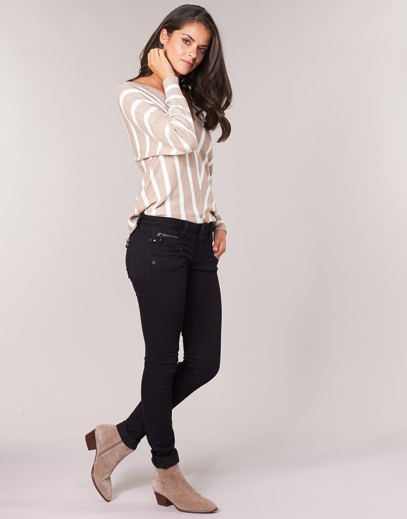 Jeans Slim  Freeman T.Porter  ALEXA SLIM S-SDM  Nero -   Jeans Slim Donna - 3
