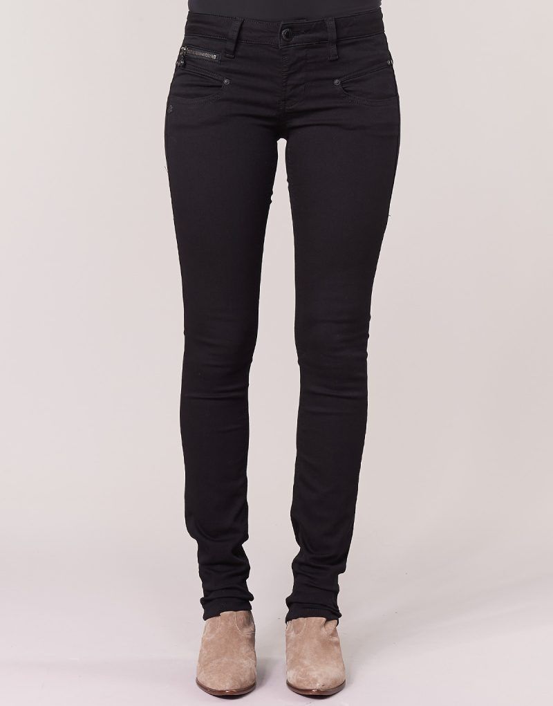 Jeans Slim  Freeman T.Porter  ALEXA SLIM S-SDM  Nero -   Jeans Slim Donna - 4