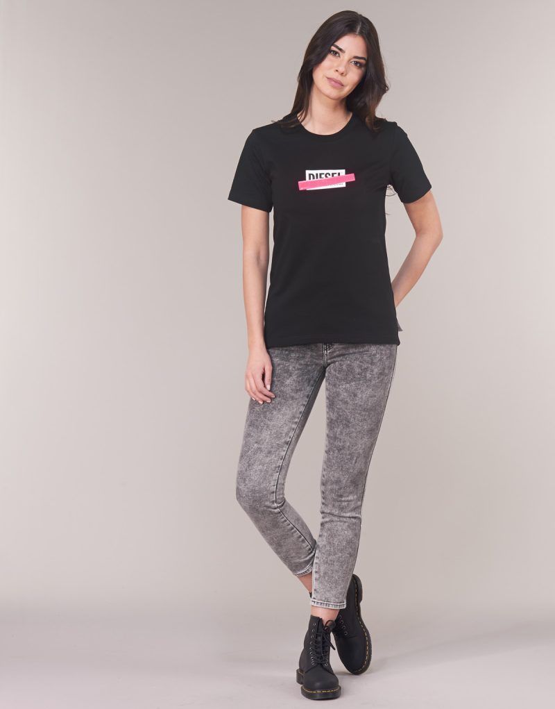 Jeans Slim  Diesel  BABHILA  Grigio -   Jeans SlimDonna - 2