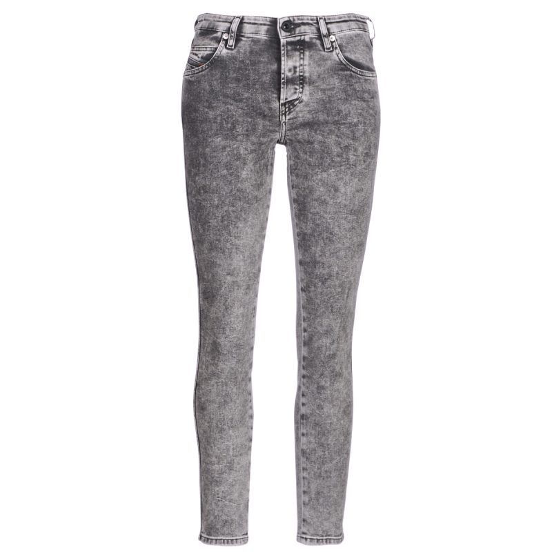 Jeans Slim  Diesel  BABHILA  Grigio -   Jeans SlimDonna - 1
