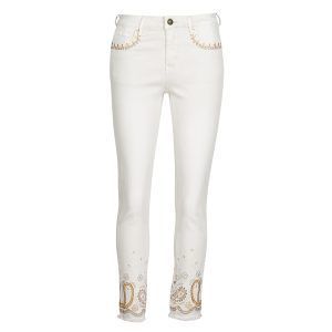 Jeans Slim    PAISLEY  Bianco