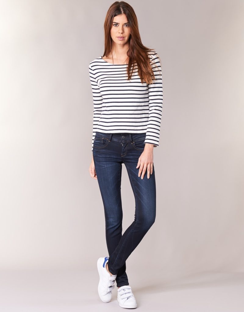G-Star Raw      LYNN MID SKINNY  Blu  Jeans skynny Donna - immagine 2