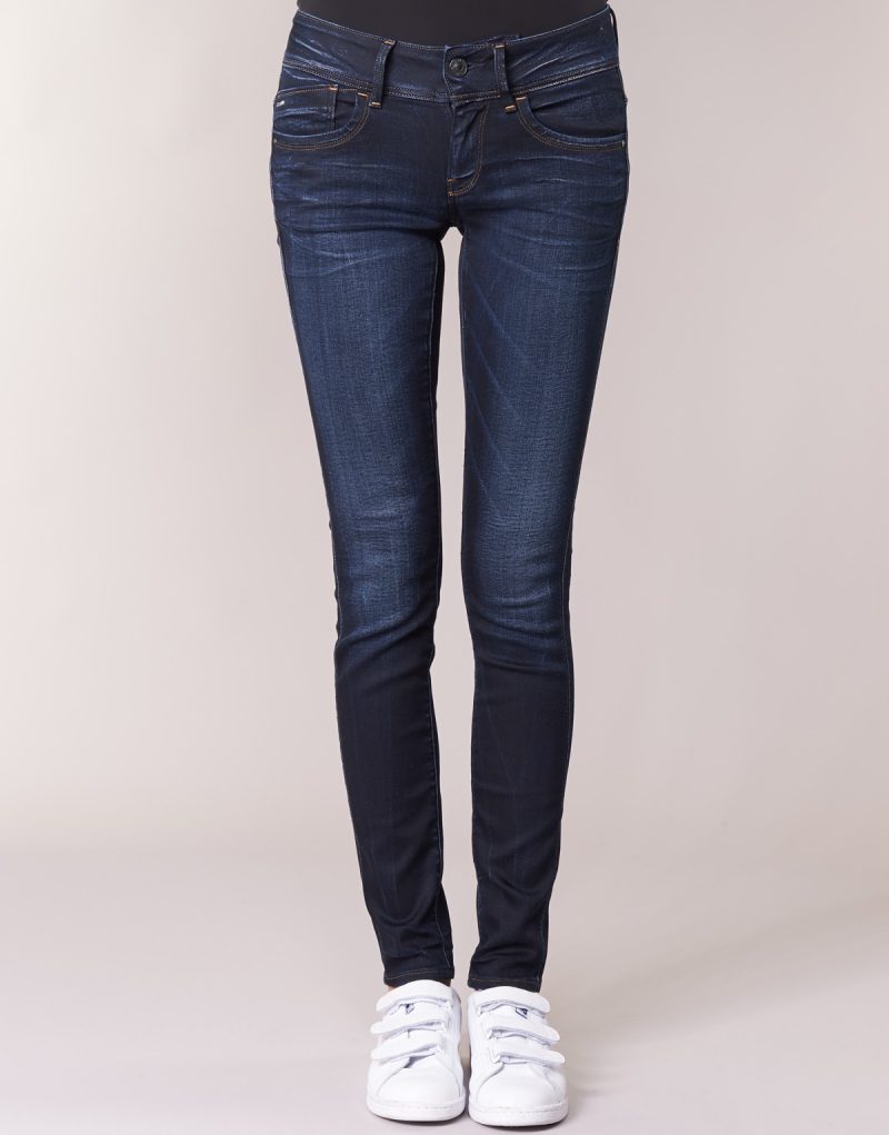 G-Star Raw      LYNN MID SKINNY  Blu  Jeans skynny Donna - immagine 4