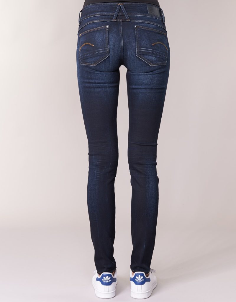 G-Star Raw      LYNN MID SKINNY  Blu  Jeans skynny Donna - immagine 5