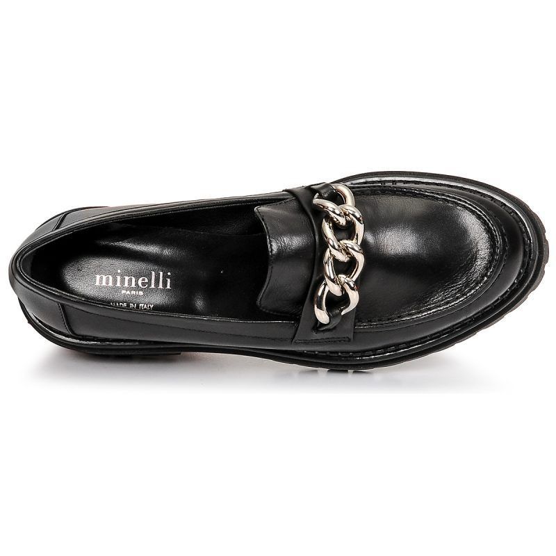 Maison Minelli    MELINDA  Nero Mocassini Donna - immagine 6