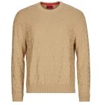 Maglione Uomo HUGO Splittum Beige, elegante e trendy, perfetto per ogni occasione. Realizzato in morbido tessuto, offre comfort e stile. Ideale per l'abbigliamento casual e fashion. Acquista ora il tuo HUGO Splittum Beige per completare il tuo guardaroba con classe.