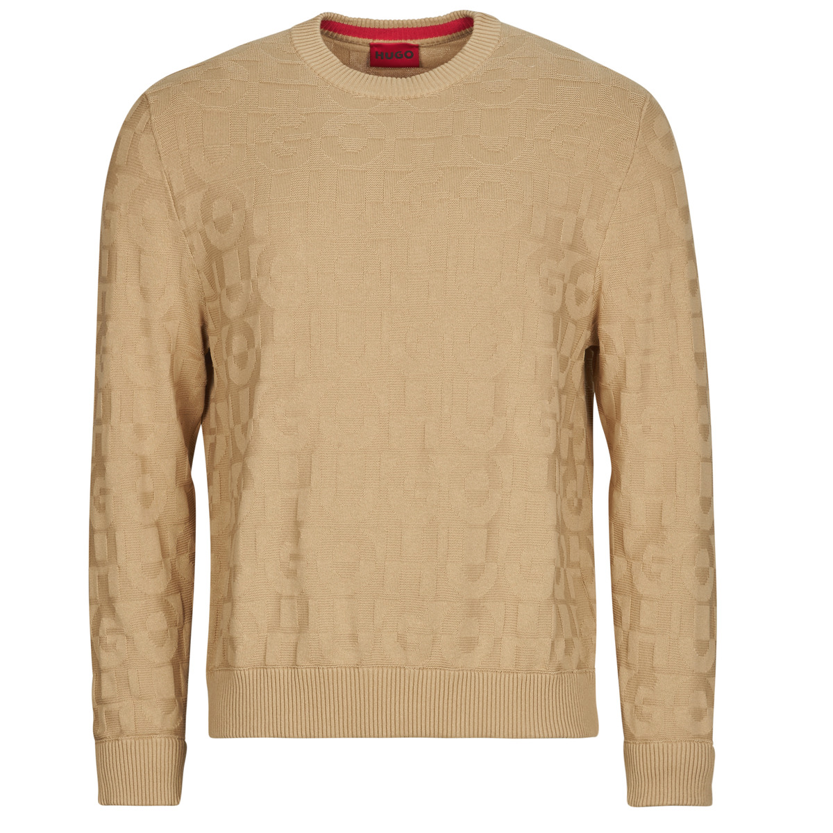Maglione Uomo HUGO Splittum Beige, elegante e trendy, perfetto per ogni occasione. Realizzato in morbido tessuto, offre comfort e stile. Ideale per l'abbigliamento casual e fashion. Acquista ora il tuo HUGO Splittum Beige per completare il tuo guardaroba con classe.