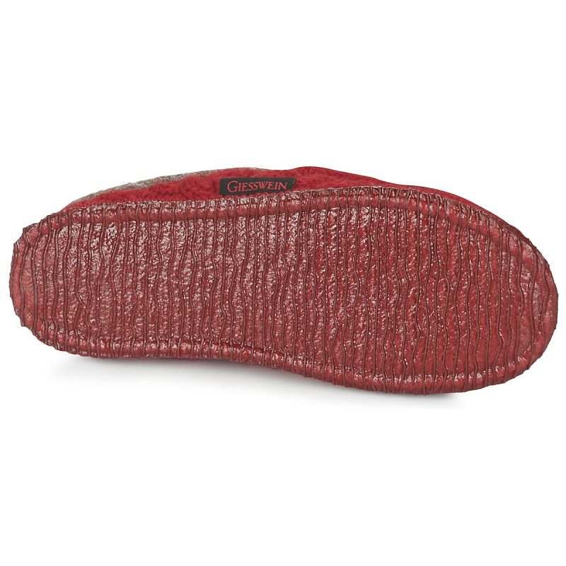 Giesswein Donna Pantofole NEUDAU Rosso - 7