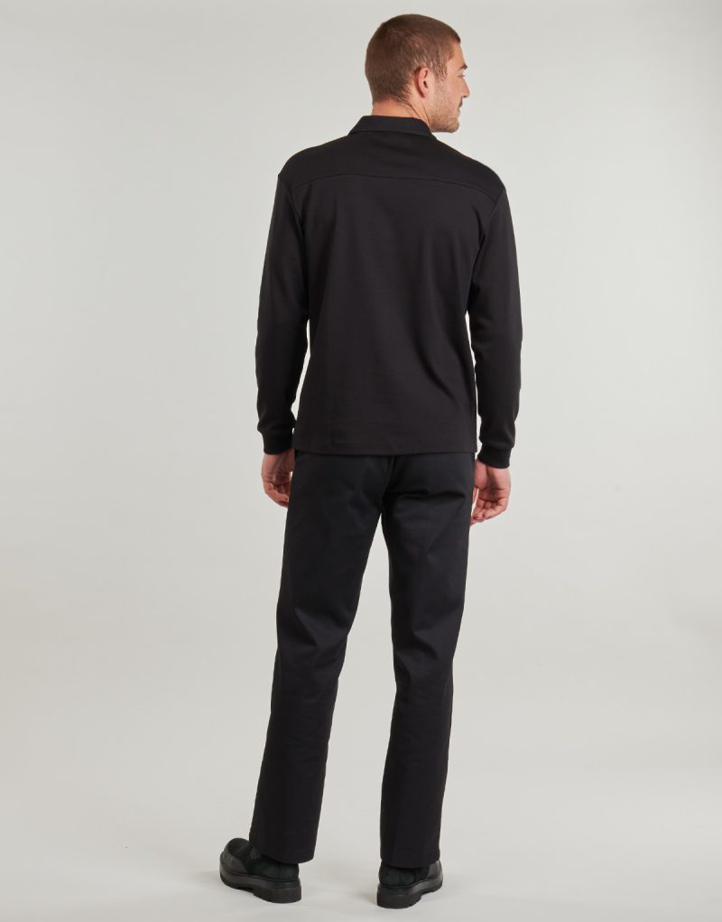 Polo maniche lunghe HUGO Dargenpolo Nero Polo maniche lunghe Uomo - 4