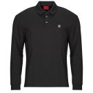 Polo maniche lunghe HUGO Dargenpolo Nero Polo maniche lunghe Uomo - 1