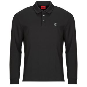 Polo maniche lunghe uomo HUGO Dargenpolo Nero, elegante e versatile, ideale per outfit casual e business. Realizzata in tessuto di alta qualità, offre comfort e stile. Perfetta per la stagione autunnale e invernale, disponibile in diverse taglie. Acquista ora la HUGO Dargenpolo Nero per un look raffinato e alla moda.