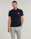 Polo Tommy Hilfiger HILFIGER FLAG REG POLO Blu Polo Uomo - 2