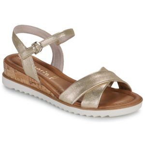 Sandali Donna Tamaris 28106-933 in pelle di alta qualità, caratterizzati da un design elegante e sofisticato. Perfetti per l'estate, questi sandali offrono comfort e stile, ideali per ogni occasione. Disponibili in diverse taglie, sono il complemento perfetto per il tuo guardaroba estivo. Scopri la comodità e la raffinatezza di Tamaris!
