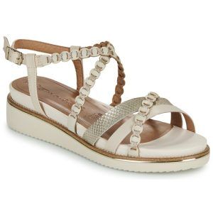 Sandali Donna Tamaris 28207-418 Beige eleganti e confortevoli, ideali per la stagione estiva. Perfetti per ogni occasione, questi sandali uniscono stile e praticità, con un design alla moda e materiali di alta qualità. Aggiungi un tocco di classe al tuo guardaroba con i sandali Tamaris.
