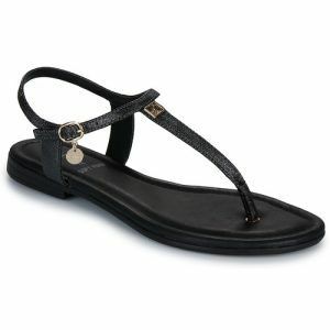 Sandali Donna S.Oliver 5-28107-44-0A1 in pelle nera, con tacco comodo e design elegante, ideali per ogni occasione estiva. Acquista ora i tuoi sandali S.Oliver per un look alla moda e confortevole.