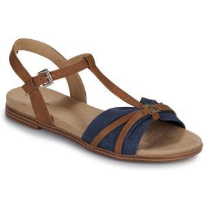 Sandali Donna S.Oliver 5-28111-42-802 in pelle nera con dettagli trendy, perfetti per ogni occasione estiva. Design elegante e versatile, ideali per abbinamenti casual o chic. Comfort e stile uniti in un unico paio di sandali. Acquista ora per rinnovare il tuo guardaroba!