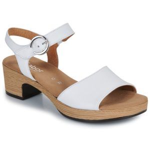 Sandali Gabor 62071 Bianco per Donna, eleganti e confortevoli, perfetti per ogni occasione estiva. Design raffinato e materiali di alta qualità offrono stile e comodità. Ideali per completare il tuo look con classe. Acquista ora i tuoi sandali bianchi Gabor!