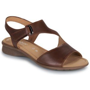 Sandali Gabor 66063 Marrone Donna eleganti e comodi, realizzati in morbido materiale per un'ottima vestibilità. Perfetti per l'estate, questi sandali dal design raffinato si abbinano facilmente a vari outfit, rendendoli ideali per occasioni casual e formali. Acquista ora il tuo paio di sandali Gabor per un tocco chic al tuo guardaroba!