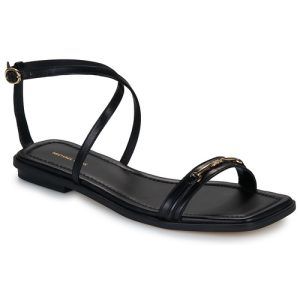 Sandali Donna MICHAEL Michael Kors LENA FLAT SANDAL in pelle nera, design elegante e versatile, ideali per ogni occasione. Tomaia raffinata e suola comoda, perfetti per l'estate e per completare outfit alla moda. Acquista ora per aggiungere un tocco di stile al tuo guardaroba.