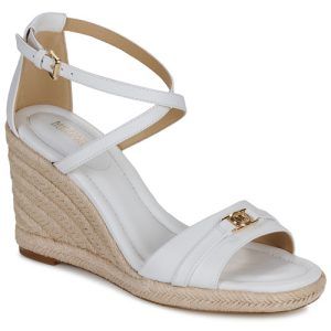 Sandali donna MICHAEL Michael Kors MANDY WEDGE in colore beige, con zeppa elegante e design trendy, ideali per ogni occasione estiva. Comfort e stile uniti in un unico paio di scarpe, perfetti per completare il tuo look. Disponibili online, i sandali MANDY WEDGE sono un must-have per la stagione.