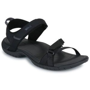 Sandali Teva Verra Nero per donna, eleganti e comodi, realizzati in materiale resistente per un'ottima aderenza e supporto. Ideali per l'estate, perfetti per passeggiate e attività all'aperto. Aggiungi stile e comfort al tuo guardaroba con i sandali Teva Verra Nero.