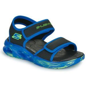 Sandali bambini ragazzo Skechers  SANDALE LUMINEUSE SOLA GLOW  Blu Skechers 198739089110