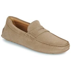 Mocassini uomo BOSS Noel Mocc sdpeb beige: eleganza e comfort in un design sofisticato, perfetti per ogni occasione. Scarpe di alta qualità ideali per un look alla moda e versatile.