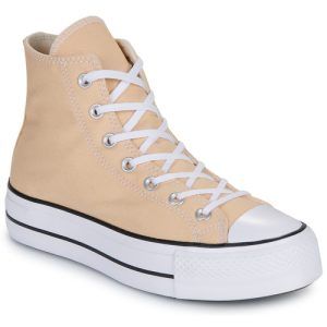 Sneakers alte Converse CHUCK TAYLOR ALL STAR LIFT PLATFORM per donna, caratterizzate da una comoda suola platform e un design iconico. Queste sneakers stilose uniscono comfort e moda, perfette per un look casual e contemporaneo. Acquista ora le tue scarpe Converse per un tocco di stile unico nel tuo guardaroba.