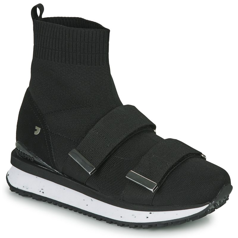 Sneakers alte    ELVA  Nero