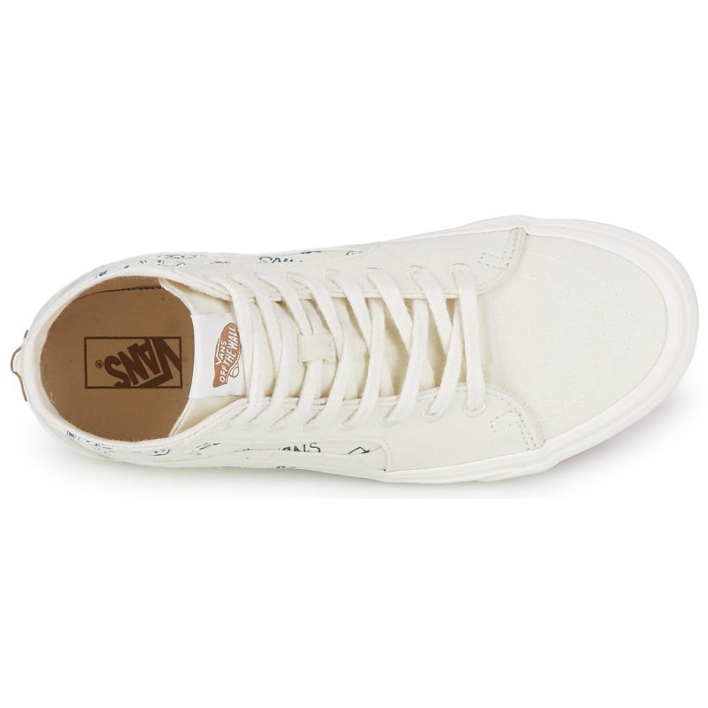 Vans  SK8-HI TAPERED  Beige -  Sneakers alteDonna - 6