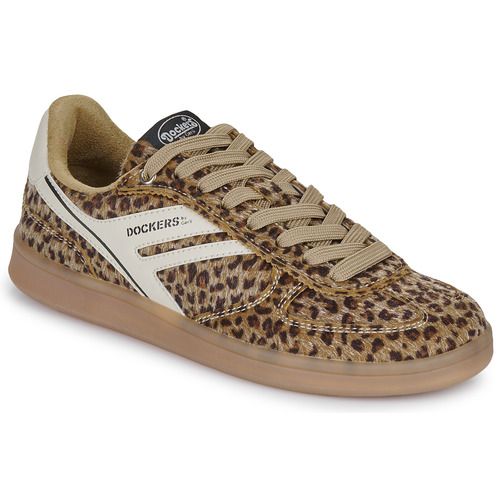 Sneakers basse Donna Dockers by Gerli 55MY203 in pelle e tessuto, design elegante e moderno, ideali per look casual e sportivi. Scarpe comfortable e stilose, perfette per ogni occasione. Disponibili in diverse taglie, ottime per il tuo guardaroba.
