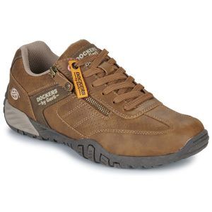 Sneakers uomo Dockers by Gerli 54BN005 marrone, eleganti e comode, ideali per un look casual. Queste scarpe sportive offrono un design moderno e una qualità superiore, perfette per ogni occasione. Acquista ora le Dockers by Gerli 54BN005 marrone per un mix perfetto di stile e comfort.