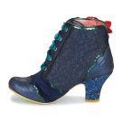 Irregular Choice Donna Stivaletti Winter Blooms Marine - 4
